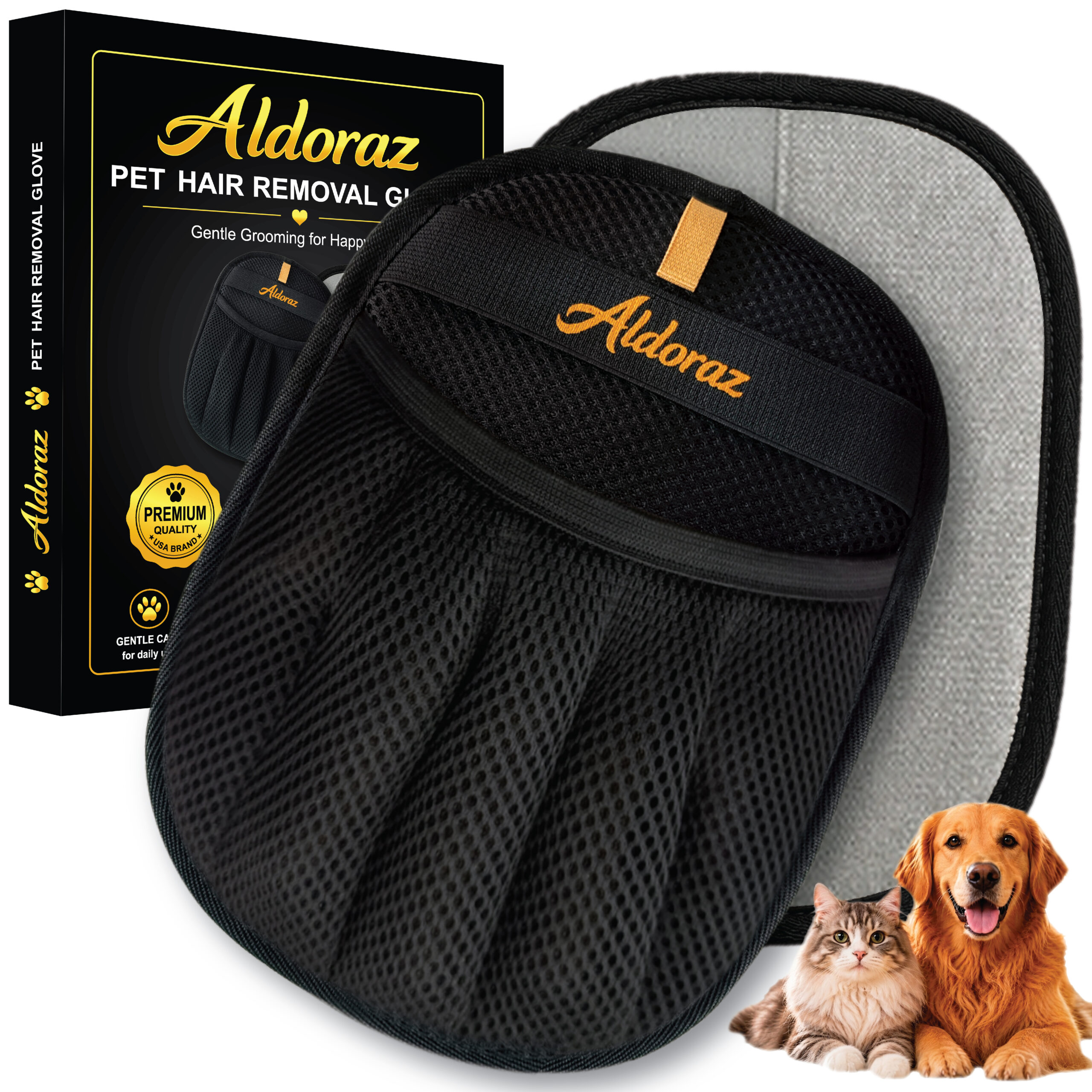 Aldoraz Premium Dog & Cat Hair Remover Glove