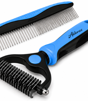 Aldoraz Brush with Metal Comb