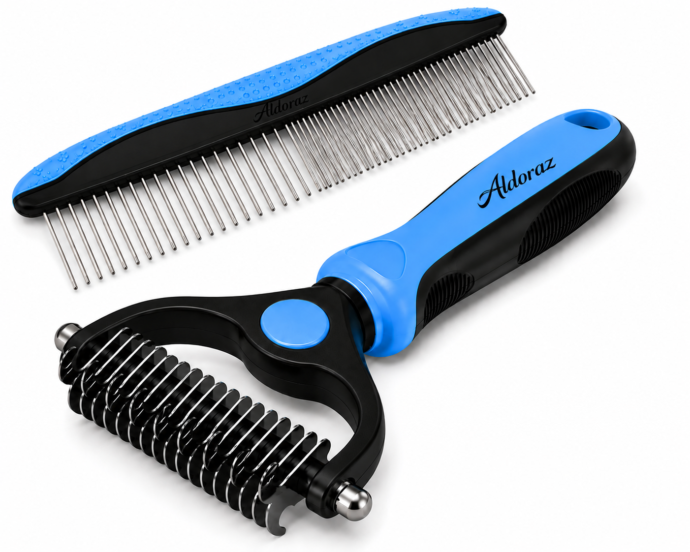 Aldoraz Brush with Metal Comb