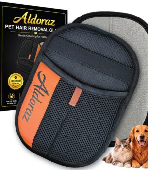 Aldoraz Upgrade Dog & Cat Hair Remover Glove