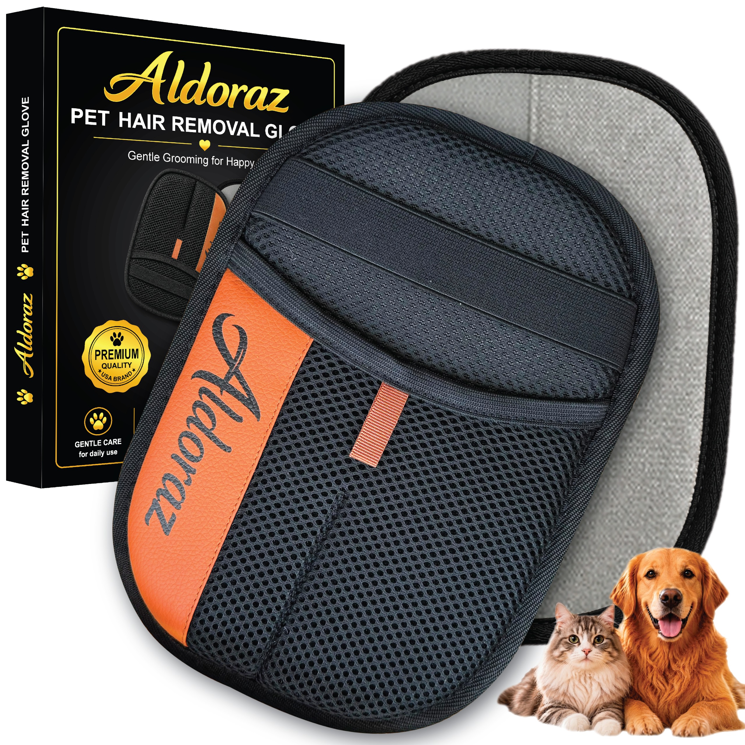 Aldoraz Upgrade Dog & Cat Hair Remover Glove